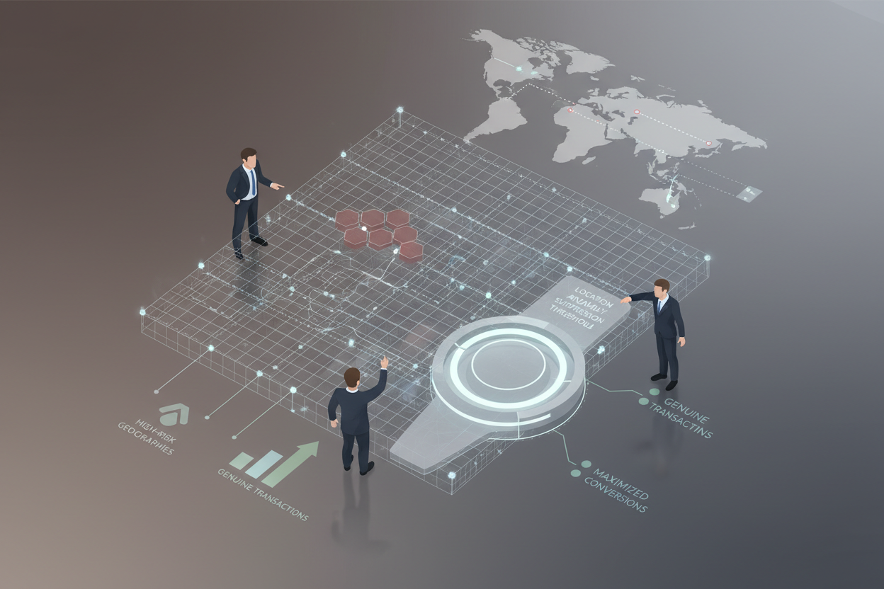 Location anomaly suppression thresholds: a Cross-Border checkout guide