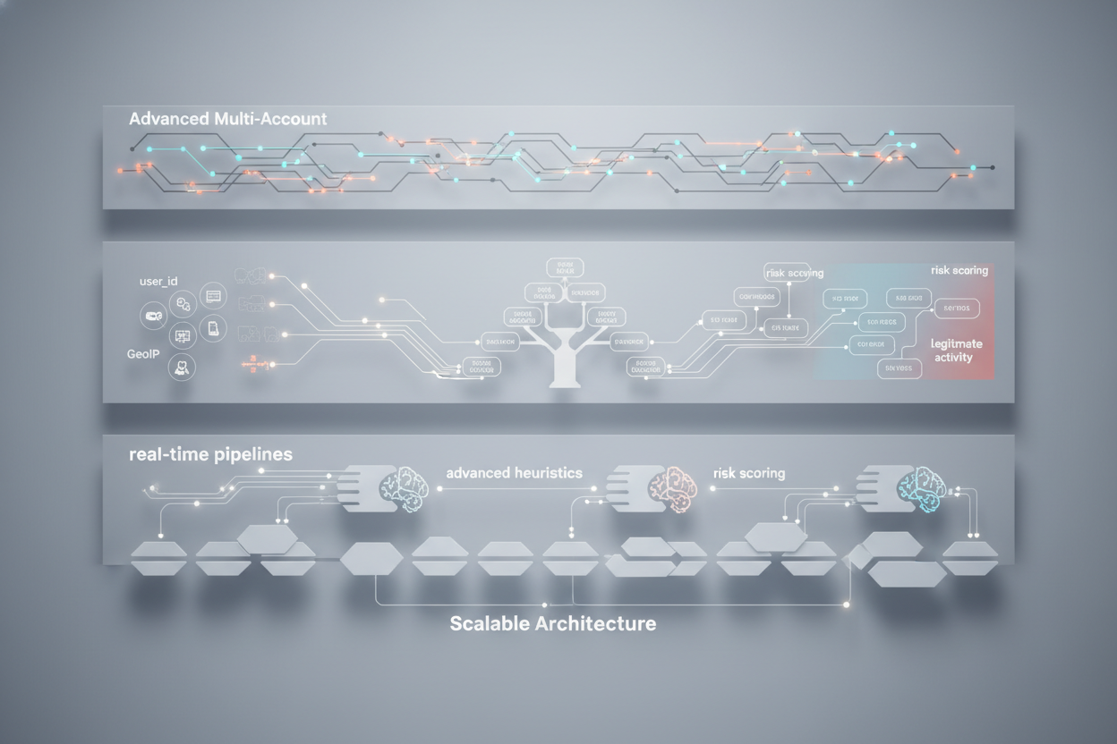 Advanced Multi-Account Farm Detection Using IP Graphs and user_id: Implementation Blueprint
