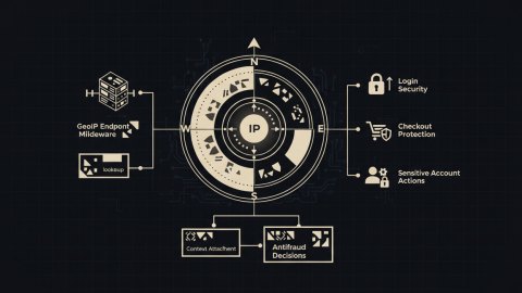 GeoIP in Laravel: middleware for risk aware auth, checkout, and account changes